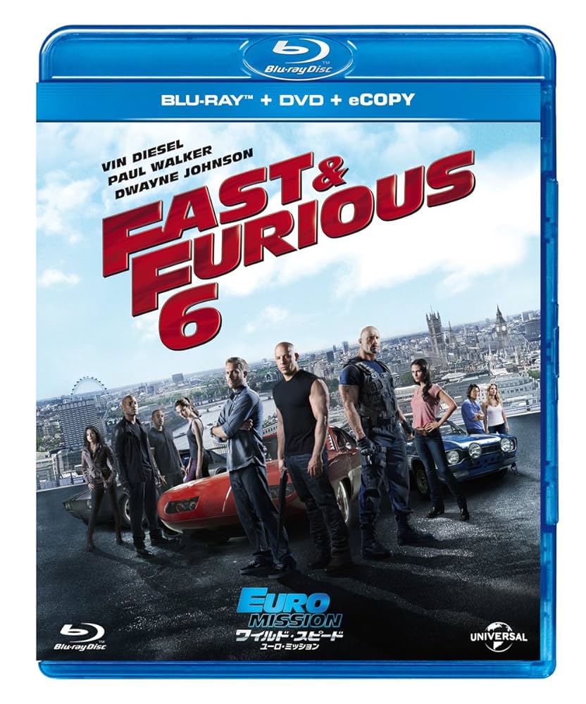 Amazon.co.jp: ワイルド・スピード EURO MISSION ブルーレイ+DVD